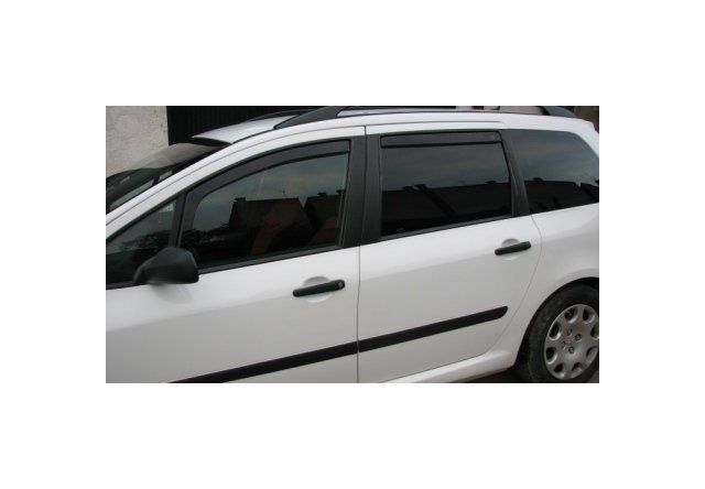 Paravanturi auto Peugeot 307 Combi, 2001-, Set Fata si Spate, 4 Buc. marca Heko Polonia