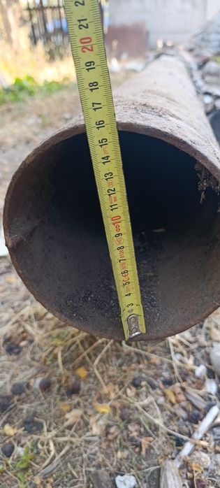 Vând țeavă pentru coș folosită de lungime 8 metri