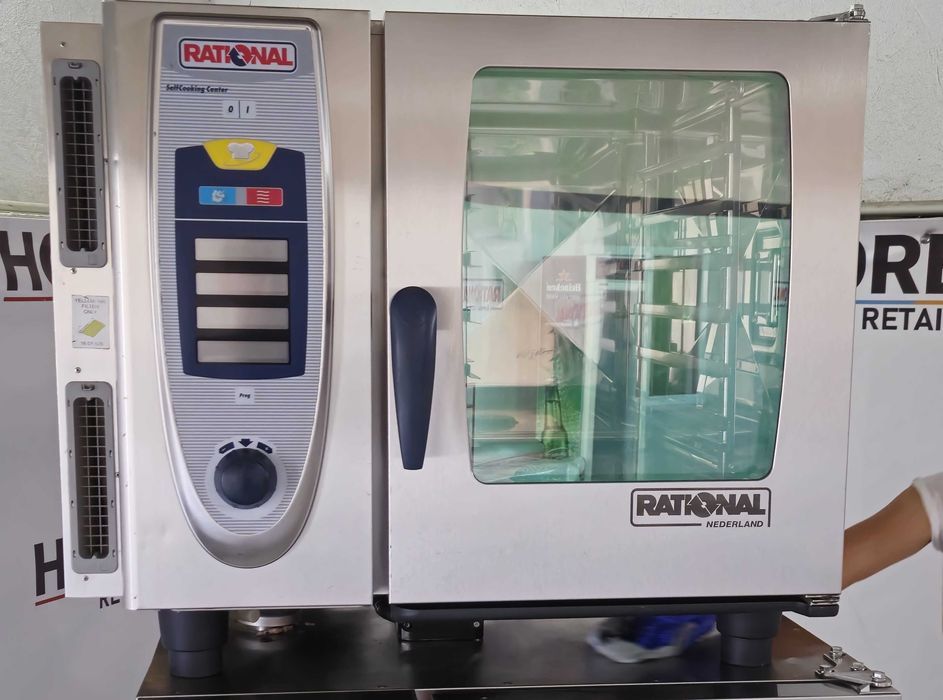 Cuptor profesional,Rational,convectomat, 6 tavi ,gaz,restaurant,horeca