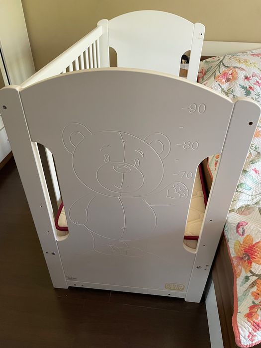 Бебешко легло-люлка Арбор МЕЧЕ + матрак Магнифлекс Pierre Cardin