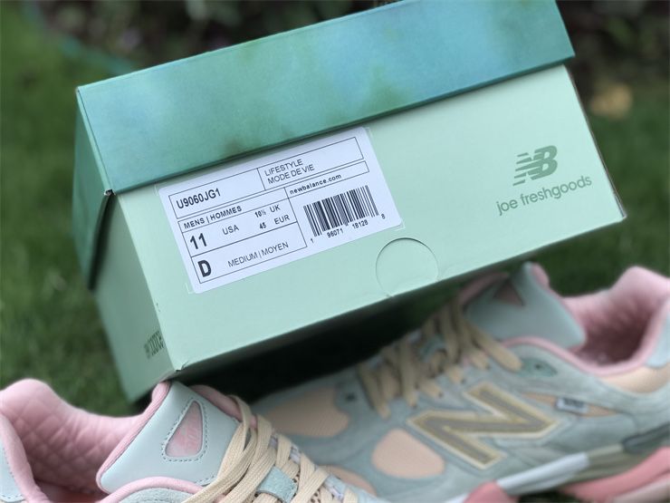 New Balance 9060 x Joy Freshgoods Full Box Inside Voices Shower Blue