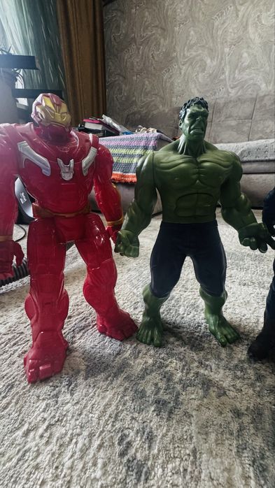 Человек паук,халк и т.д