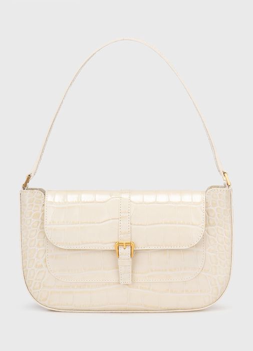 By Far чанта Miranda с кроко ефект - нова