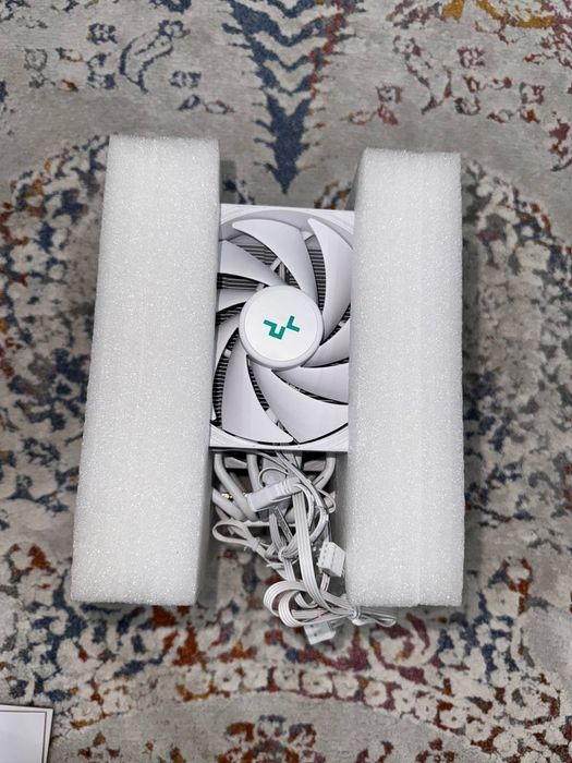 Башенный кулер для процессора DEEPCOOL AK620 DIGITAL WHITE