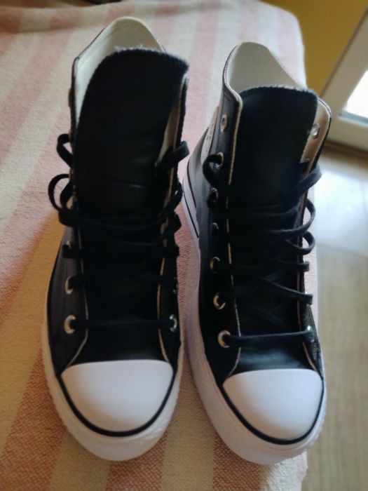 Кецове кожени Converse