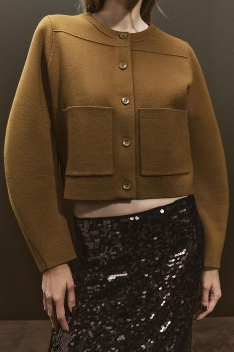 Жилетка Зара /Zara S размер / с етикет