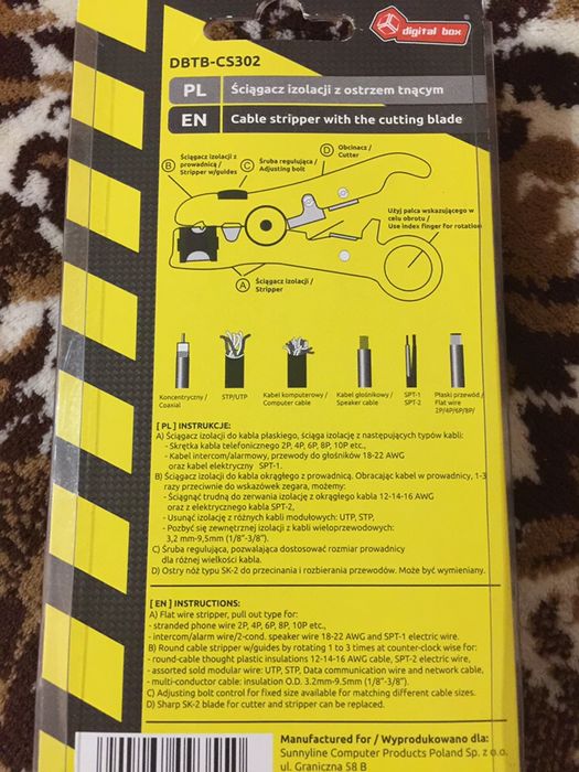 Cable Stripper TV or Internet