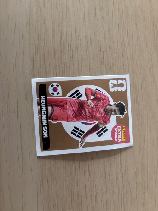 Extra Sticker Bronz World Cup 2026-Heungmin Son