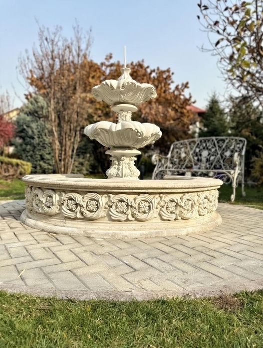 Фонтаны из натурального камня