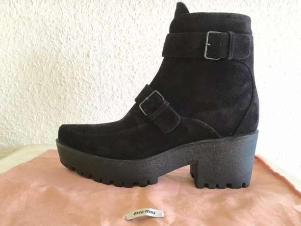 cizme MiuMiu noi in cutie 35,5 caprioara retail1000EURO