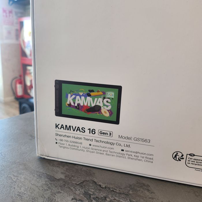 Amanet F28: Tableta Grafica Kamvas 16 Gen 3 SIGILATA (L)