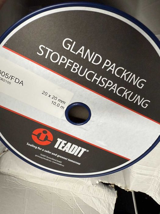 TEADIT 2005 FDA въже 20x20мм - 10метра  диагонално плетено Ново