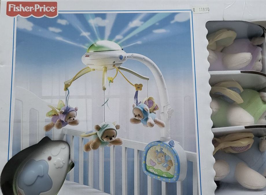 Fisher Price-само дистанционно за музикална въртележка