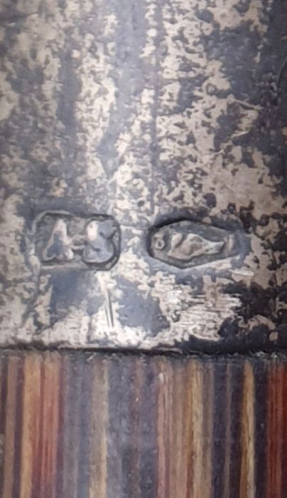 Baston vechi cu cap din argint