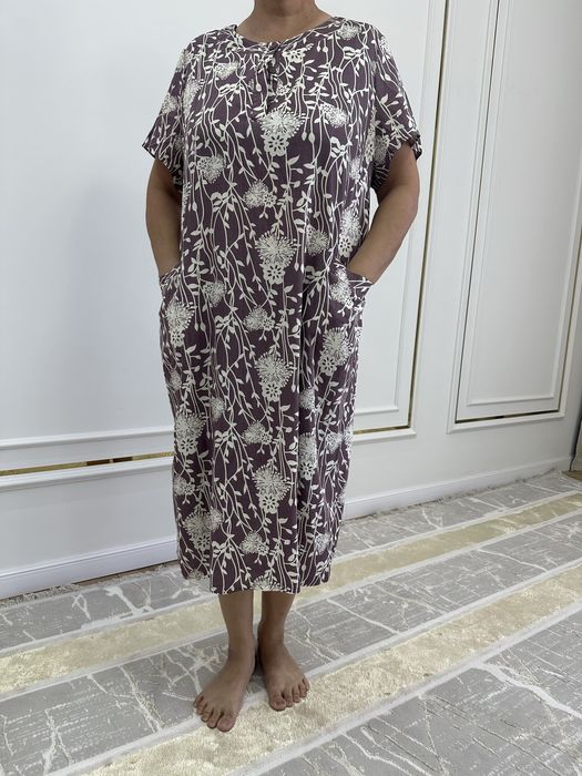 Домашний халаттар, көйлектер