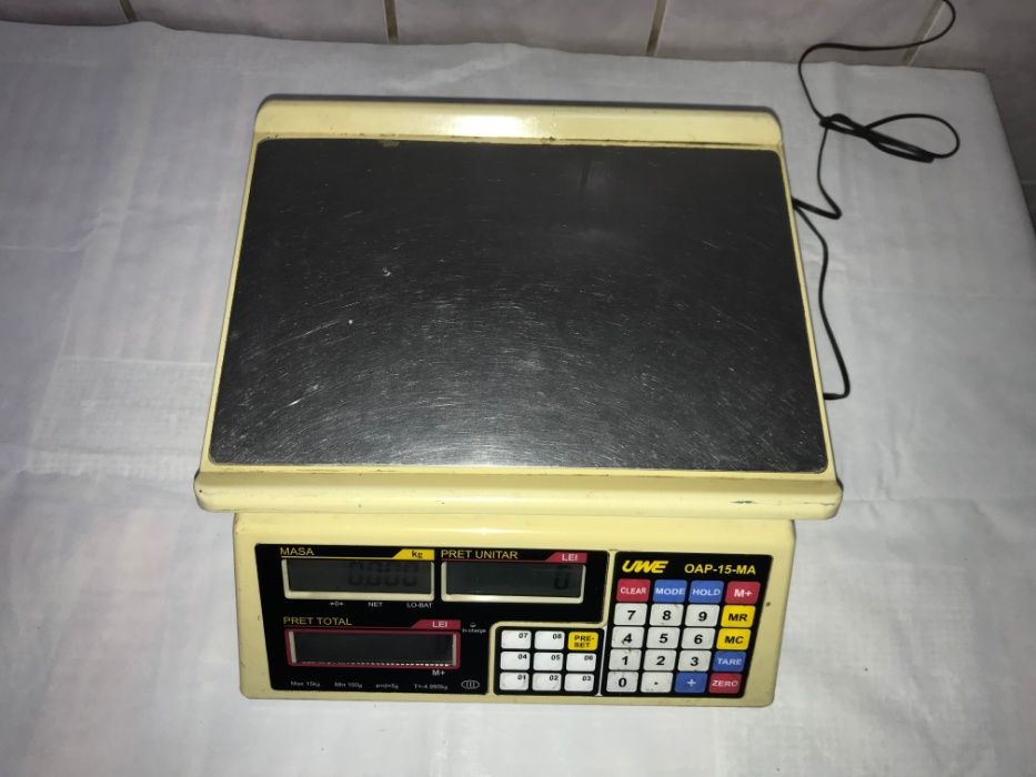 Cantar Partner OAP-15K Capacitate 15kg Afisaj LCD