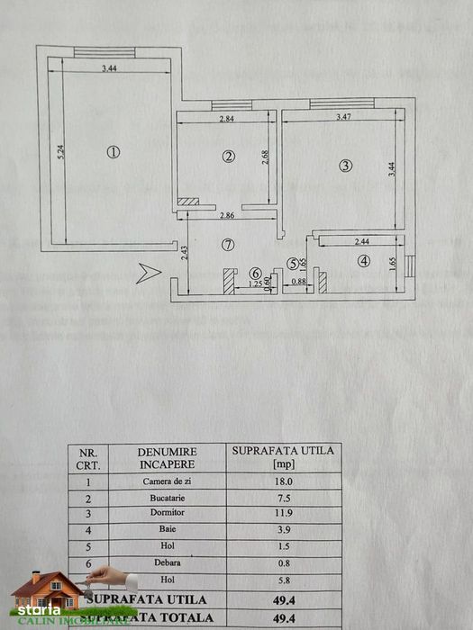 Vânzare Urgentă – Apartament 2 Camere Decomandat – Nicolina Belvedere