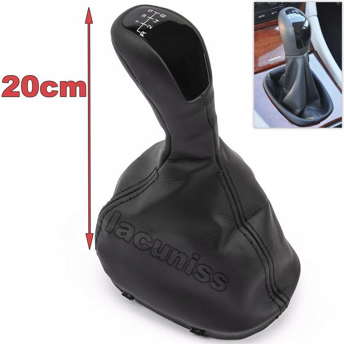 Скоростен лост за Mercedes Benz W203 S203 CLK кожа 6 скорости маншон