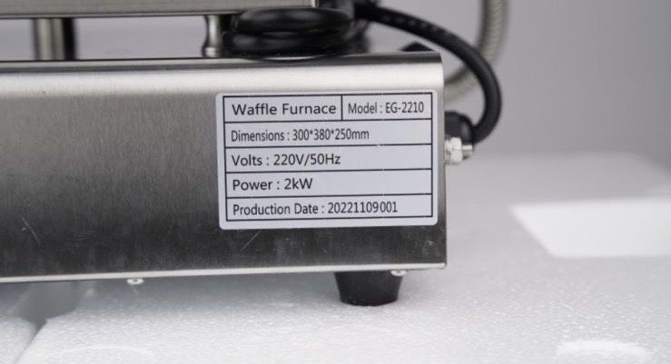 Вафельница Bacercraft eg2210