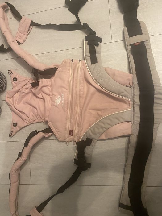 Marsupiu ergonomic  Manduca Butterfly Rose