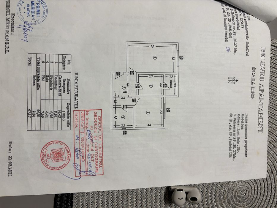 Apartament de vanzare Balș Olt