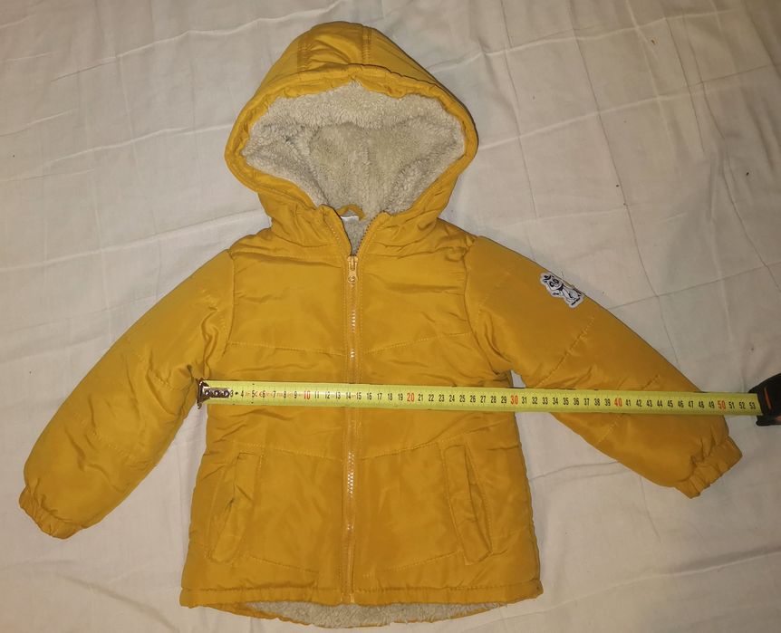 Geaca îmblănită SO CUTE, pentru copii, măr. 92, pentru 2-3 ani