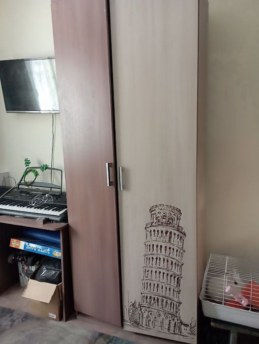 Детский гарнитур: кровать,шкаф,стол