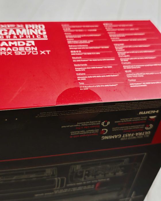 Видео карта 9070 XT  swift PRO GAMING чисто нова неотваряна