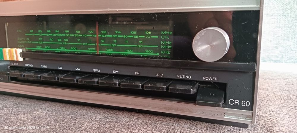 Amplituner Dual CR 60 vintage