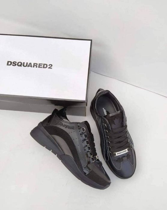 Мъжки маратонки естествена кожа Dsquared