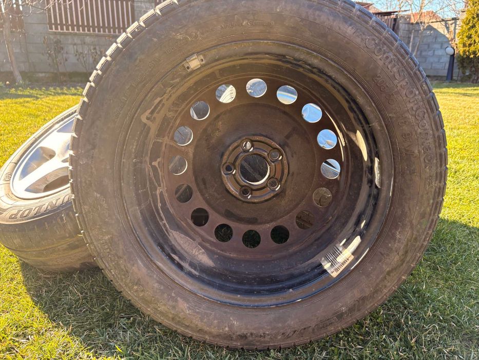 Set 4 jante Aluett 15" + Jantă VW 16" nouă