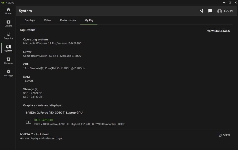 ASUS TUF F15 FX506HE - I5 11400h + RTX 3050 ti - 144hz