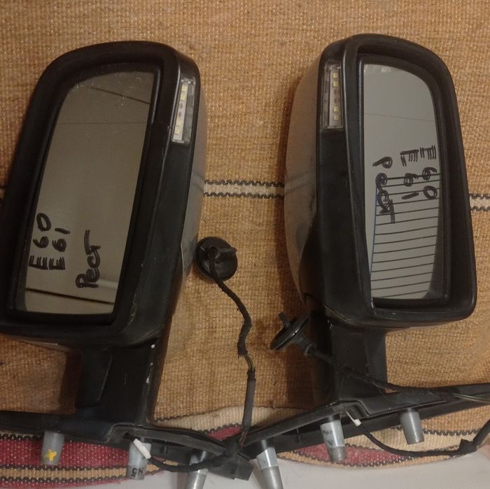 БМВ Е60. Рестайлинг. Зеркала. Оригинал.