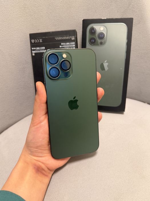IPHONE 13 PRO MAX 256 GB в зеленом цвете