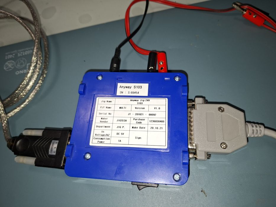 Samsung Phone tester Jig  Anyway S 103,cu cabluri si încărcător