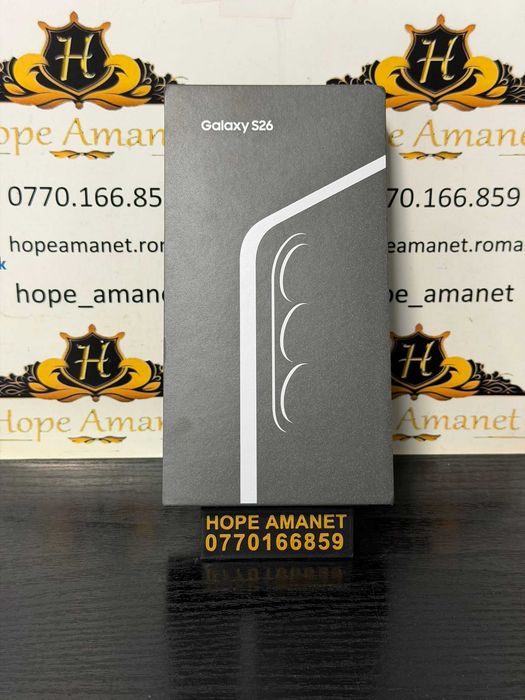 Hope Amanet P10/SAMSUNG S26 5G 256 GB Nou ,ACTIVAT DE PROBA