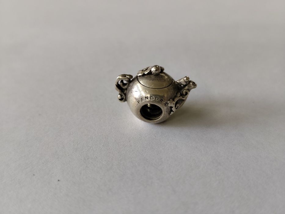 Оригинален сребърен талисман чайник Пандора pandora