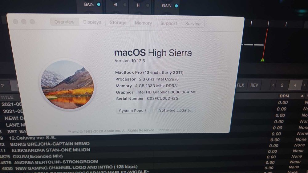 Macbook Pro 2011