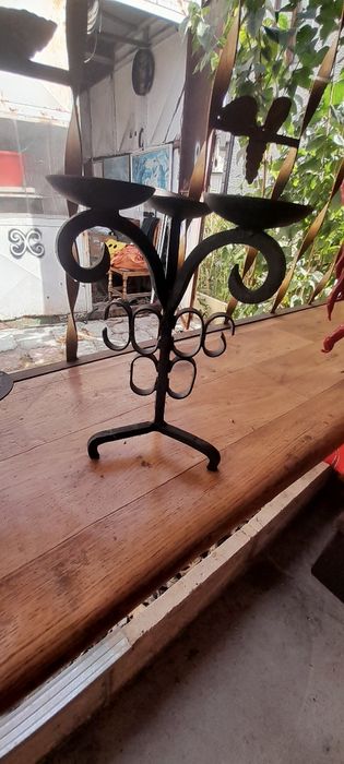 Свещници ковано желязо