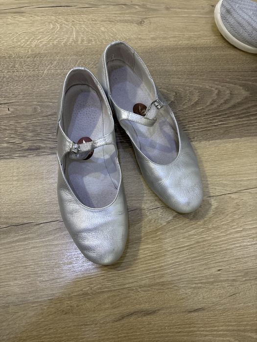 Туфли для танцев кожаные