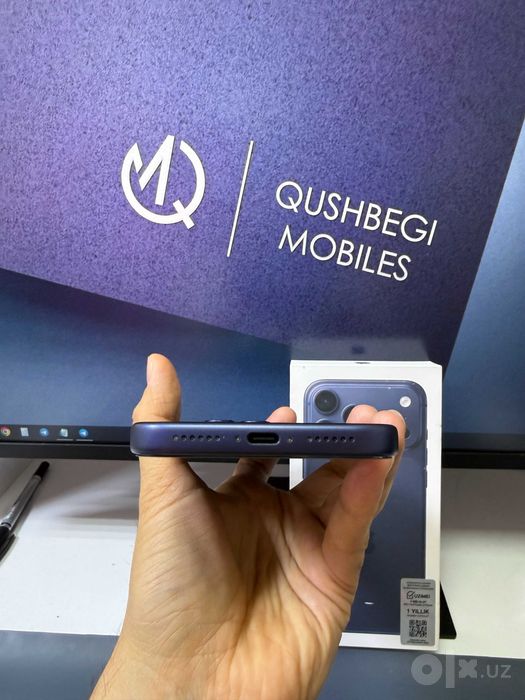 Super iDeal iPhone 17 Pro Max 100% Yomkost 94 sikl Karobka dok bor