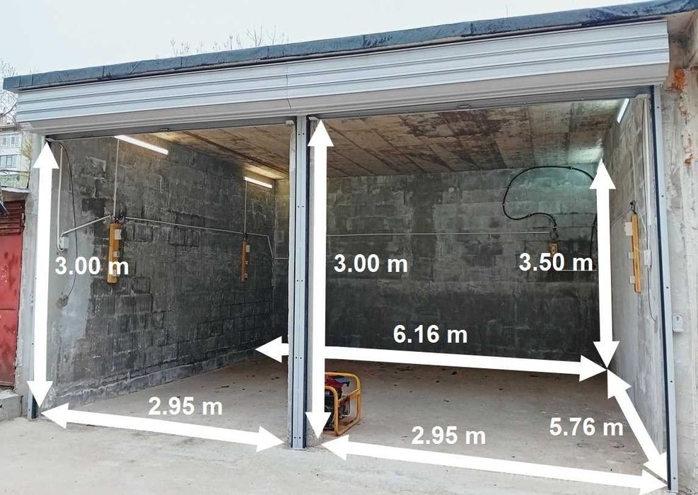 ДАВАМ ДВОЕН ГАРАЖ ПОД НАЕМ - ЖК ДРУЖБА 3 , гр. РУСЕ