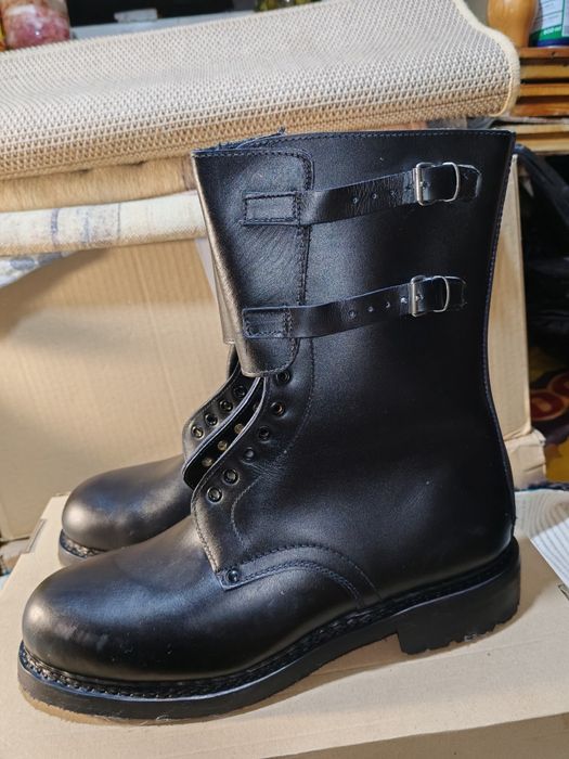 Италиански военни кубинки от естествена кожа Davos р-р 46