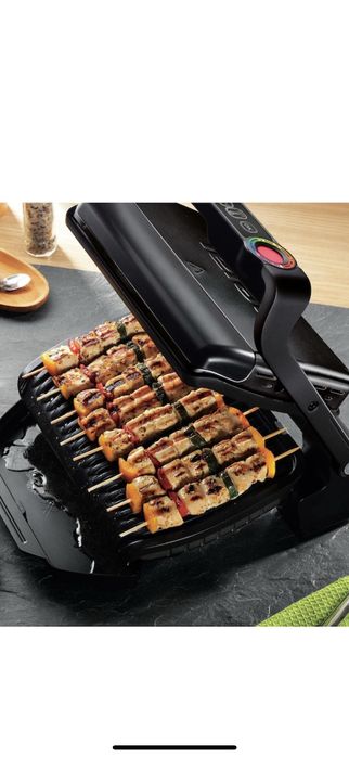 Gratar electric Tefal OptiGrill GC714834, 2000W, 6 programe
