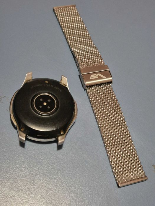 SmartWatch Samsung Galaxy 46mm, Silver, bratara metalica