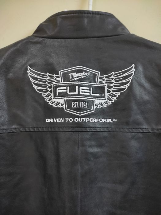 Geaca piele Milwaukee XL