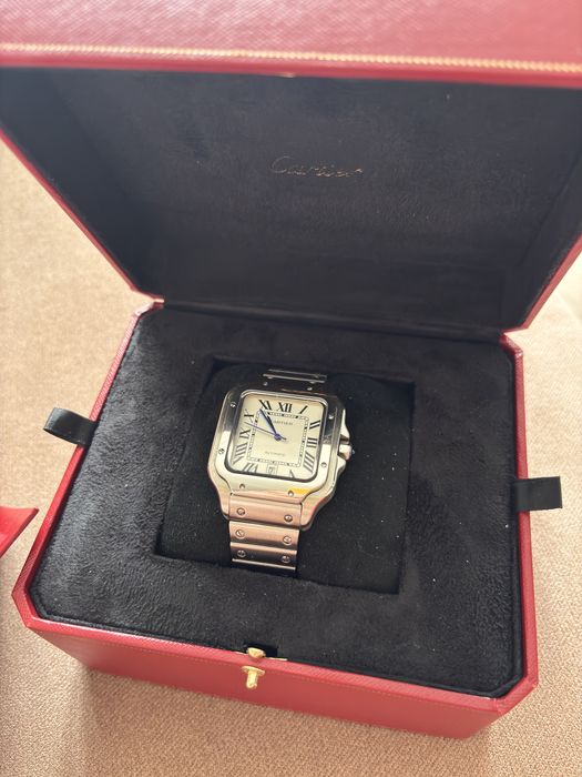 механические часы Cartier santos