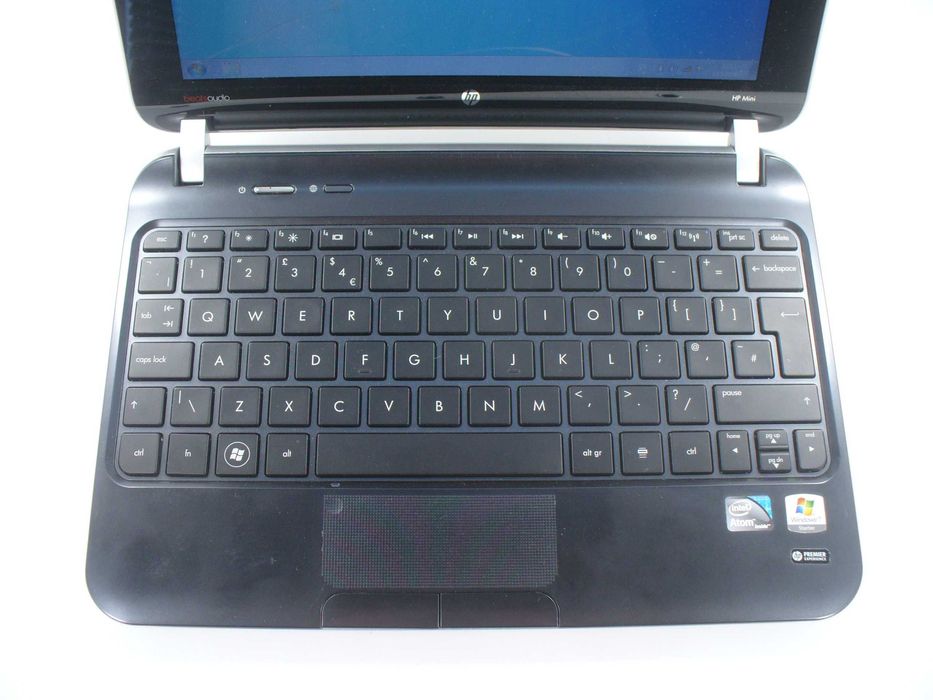 10" HP Mini 210-4125sa работещ стар нетбук с батерия, Atom 2x1.86 GHz, 4GB DDR3/300GB HDD