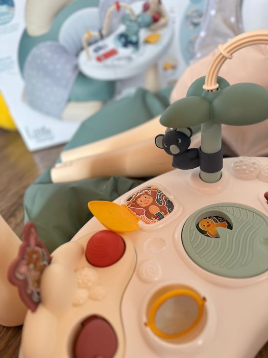 Smoby Детско надуваемо столче с музикален плот, Little 3in1 Cosy Seat