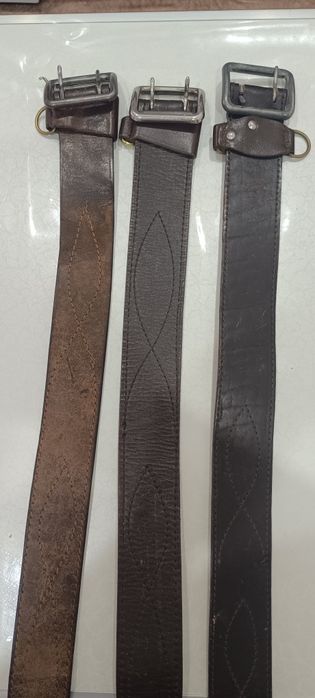 Ремни поясные кожа